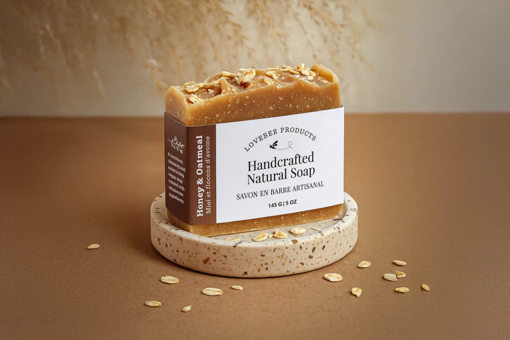 Honey & Oatmeal Soap Bar