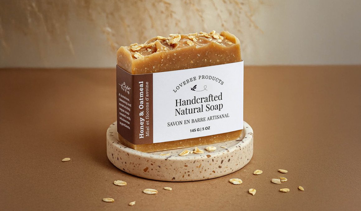 Honey & Oatmeal Soap Bar